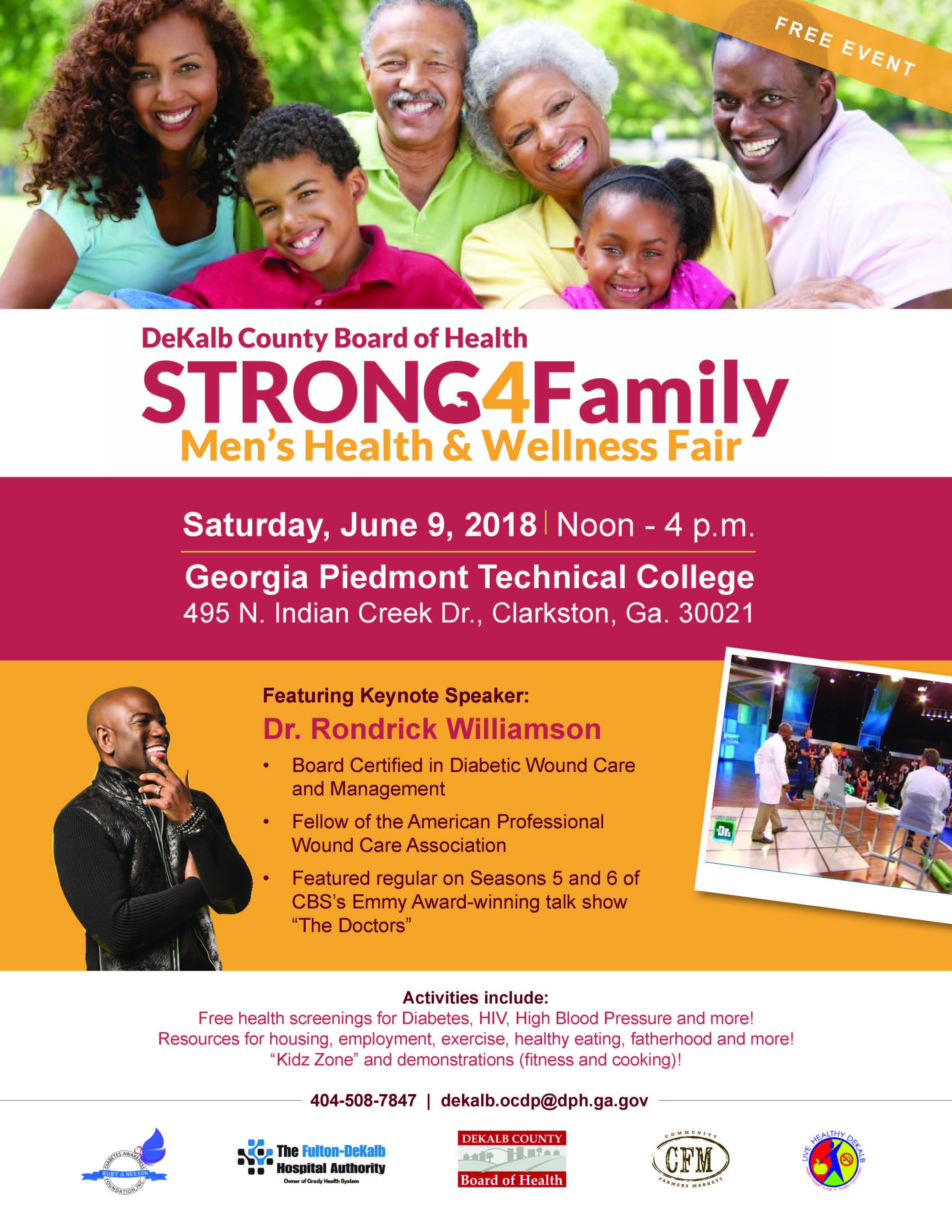 Men's Health & Welness Fair DeKalb County GA